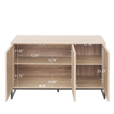 Modern Sideboard Buffet with 3 Drawers - Kitchen Storage Console