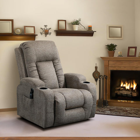 Premium Power Lift Recliner with Massage & Heat