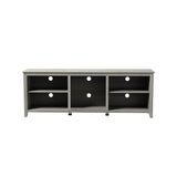 Grey Walnut TV Stand Entertainment Center