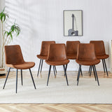 LUSPAZ Set of 4 Upholstered Dining Chairs