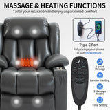 Luxury Electric Lift Recliner with Massage & Heat