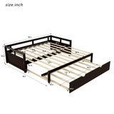 Twin to King Day Bed with Trundle & Headboard
