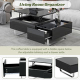 Multi-Functional Lift Top Coffee Table with Storage