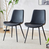 LUSPAZ Set of 4 Upholstered Dining Chairs