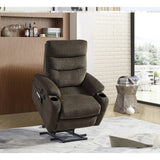 Electric Power Lift Recliner Chair with Massage & Heat - Red