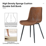 LUSPAZ Set of 4 Upholstered Dining Chairs