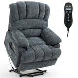 LUSPAZ Large Lift Recliner for Elderly -Massage, Heat, USB Ports