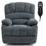 LUSPAZ Large Lift Recliner for Elderly -Massage, Heat, USB Ports