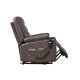 Electric Lift Recliner with Cup Holders & Remote Control